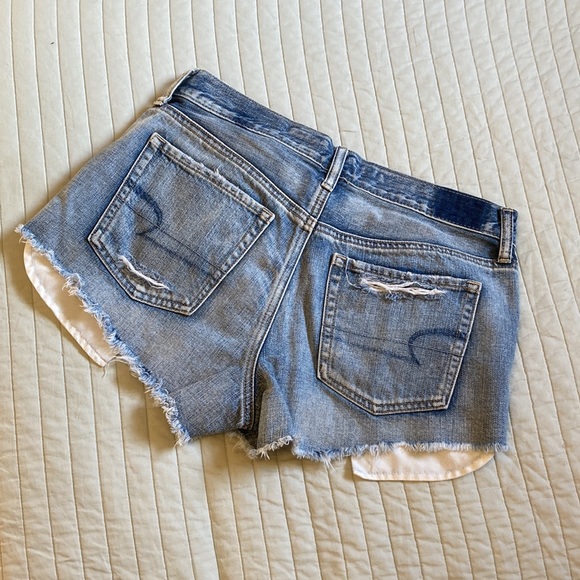 American eagle distressed crop shorts - Picture 2 of 6
